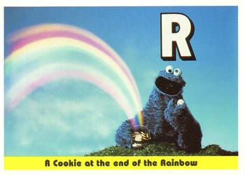 1992 Idolmaker Sesame Street #34 R Cookie at the end of the Rainbow Front