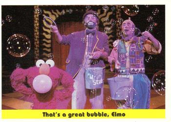 1992 Idolmaker Sesame Street #53 That's a great bubble, Elmo Front