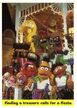1992 Idolmaker Sesame Street #67 Finding a treasure calls for a fiesta Front