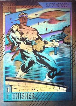 1991 Impel Marvel Universe II - Holograms #H-3 Punisher Front