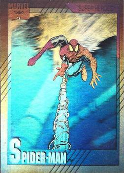 1991 Impel Marvel Universe II - Autographed Hologram #H-1 Spider-Man (Stan Lee) Front