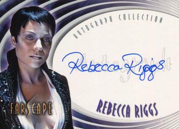 2003 Rittenhouse Farscape Season 4 - Autographs #A24 Rebecca Riggs Front