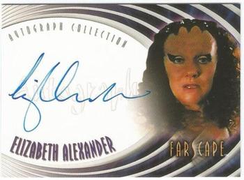 2003 Rittenhouse Farscape Season 4 - Autographs #A28 Elizabeth Alexander Front
