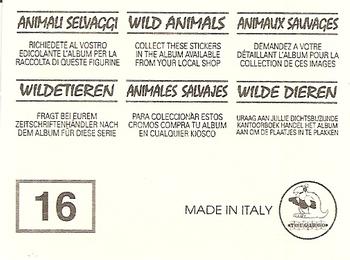1994 Tougaroo Wild Animals Stickers #16 The Records: The Albatross has the greatest wing-spread: more than three metres. Back