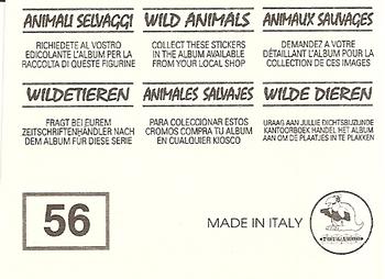 1994 Tougaroo Wild Animals Stickers #56 Gibbon Back