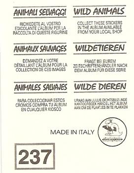 1994 Tougaroo Wild Animals Stickers #237 Octopus Back