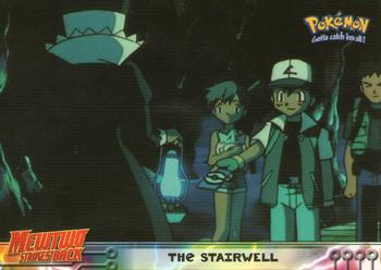 1999 Topps Pokemon the First Movie #19 The Stairwell Front