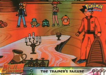 1999 Topps Pokemon the First Movie #22 The Trainer's Failure Front