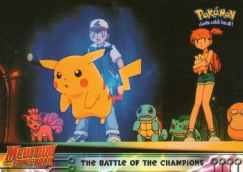 1999 Topps Pokemon the First Movie #25 The Battle of the Champions Front