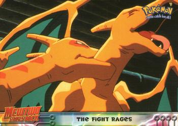 1999 Topps Pokemon the First Movie #35 The Fight Rages Front