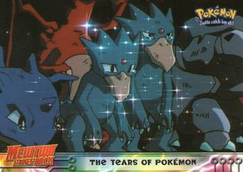 1999 Topps Pokemon the First Movie #37 The Tears of Pokémon Front