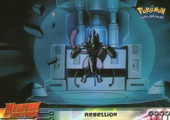 1999 Topps Pokemon the First Movie #8 Rebellion Front