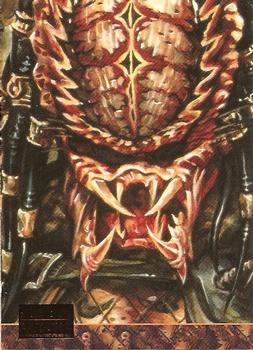 1995 Topps Aliens Predator Universe #3 Introduction:  Predator Front