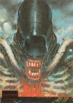 1995 Topps Aliens Predator Universe #14 Arthur Suydam Front