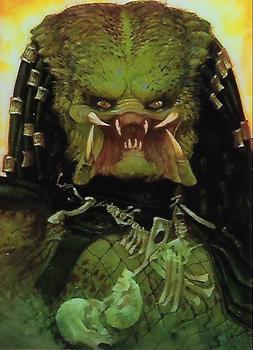 1995 Topps Aliens Predator Universe - Finest Chromium #C2 Dave Dorman Front