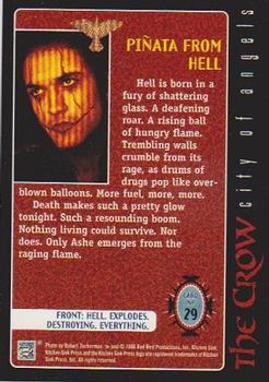 1996 Kitchen Sink Press The Crow: City of Angels #29 Pinata from Hell Back