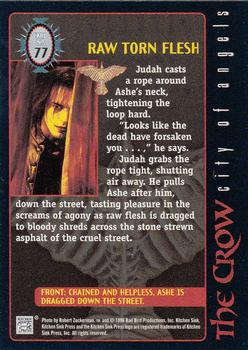 1996 Kitchen Sink Press The Crow: City of Angels #77 Raw Torn Flesh Back