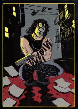 1996 Kitchen Sink Press The Crow: City of Angels - Embossed Legend of the Crow #3 Bob Fingerman - Armed for Action Front