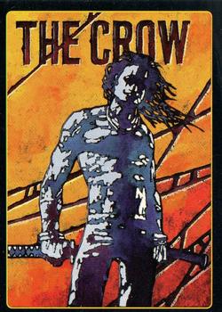 1996 Kitchen Sink Press The Crow: City of Angels - Embossed Legend of the Crow #7 Danijel Zezelj - Electric Crow Front