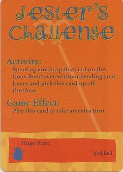 1996 SkyBox Hunchback of Notre Dame - Jesters Challenge Cards (Hobby Only) #NNO Hugo - Stand up and drop this card Front