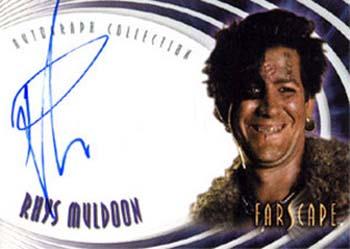 2004 Rittenhouse Farscape Through the Wormhole - Autographs #A40 Rhys Muldoon Front