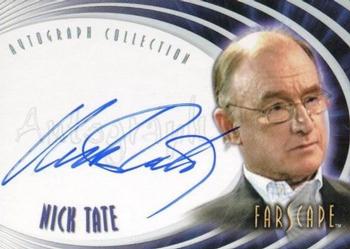 2004 Rittenhouse Farscape Through the Wormhole - Autographs #A41 Nick Tate Front