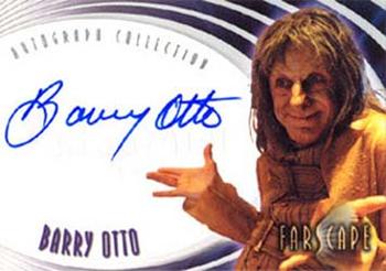 2004 Rittenhouse Farscape Through the Wormhole - Autographs #A52 Barry Otto Front
