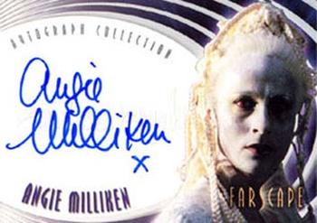 2004 Rittenhouse Farscape Through the Wormhole - Autographs #A54 Angie Milliken Front