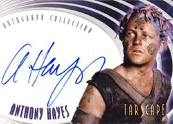 2004 Rittenhouse Farscape Through the Wormhole - Autographs #A59 Anthony Hayes Front