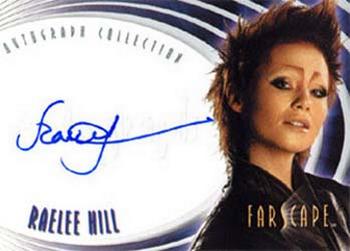 2004 Rittenhouse Farscape Through the Wormhole - Autographs #A69 Raelee Hill Front