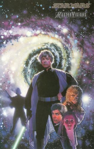 1995 Topps MasterVisions Star Wars #5 Art By Drew Struzan Front