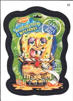 2005 Topps Wacky Packages All-New Series 2 #42 Soggy Bottom Wet Pants Front