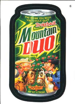 2006 Topps Wacky Packages All-New Series 4 #6 Mountain Duo Front