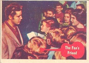1956 Topps Elvis Presley (Bubbles, R710-1) #22 The Fan's Friend Front