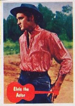 1956 Topps Elvis Presley (Bubbles, R710-1) #30 Elvis the Actor Front