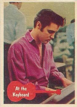 1956 Topps Elvis Presley (Bubbles, R710-1) #31 At the Keyboard Front