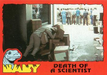 1985 Topps Baby #4 Death of a Scientist Front