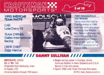1993 Craftsman - Craftsman Motorsports #5 Danny Sullivan Back
