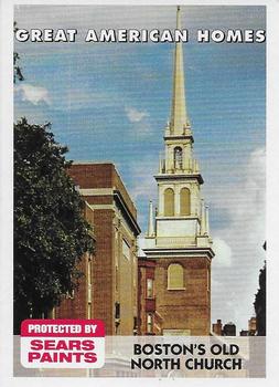 1994-95 Craftsman - Great American Homes #1 Boston's Old North Church Front