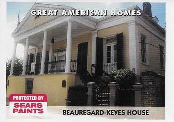 1994-95 Craftsman - Great American Homes #9 Beauregard-Keyes House Front