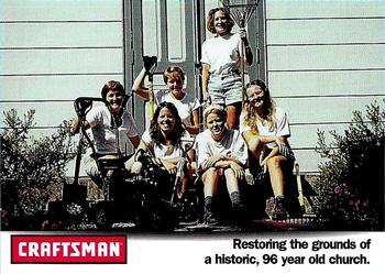 1999-00 Craftsman - Making America Strong #5 Restoring the Grounds Front