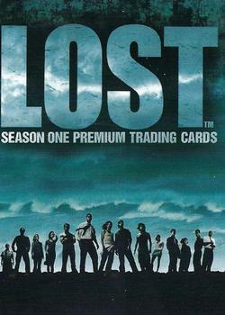 2005 Inkworks Lost Season One #1 Title Card Front