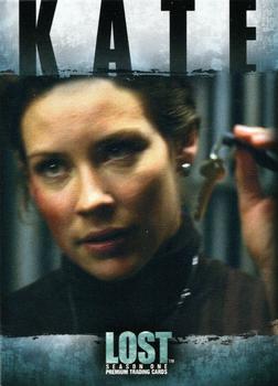 2005 Inkworks Lost Season One #54 Kate Austen: Fugitive Front