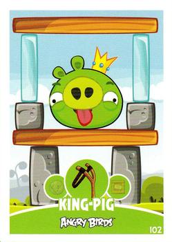 2012 E-Max Angry Birds #102 King Pig Front