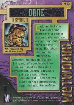 1995 WildStorm Wetworks #10 Dane in Symbiote Back