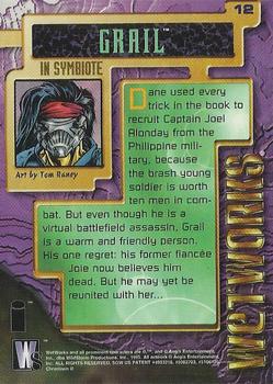 1995 WildStorm Wetworks #12 Grail in Symbiote Back