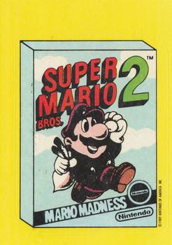 1989 Topps Nintendo #1 Super Mario Bros. 2 Front