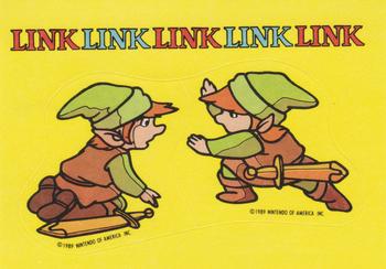 1989 Topps Nintendo #17 Link Link Link Link Link Front