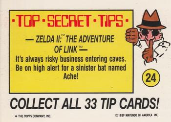 1989 Topps Nintendo #24 Abobo Back