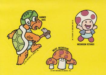 1989 Topps Nintendo #31 Hammer Bros / Mushroom Retainer / Magic Mushrooms Front